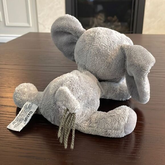 Russ Berrie Lil Peepers Gazoo The Grey Elephant 10" Stuffed Animal Plush Toy - Picture 4 of 8